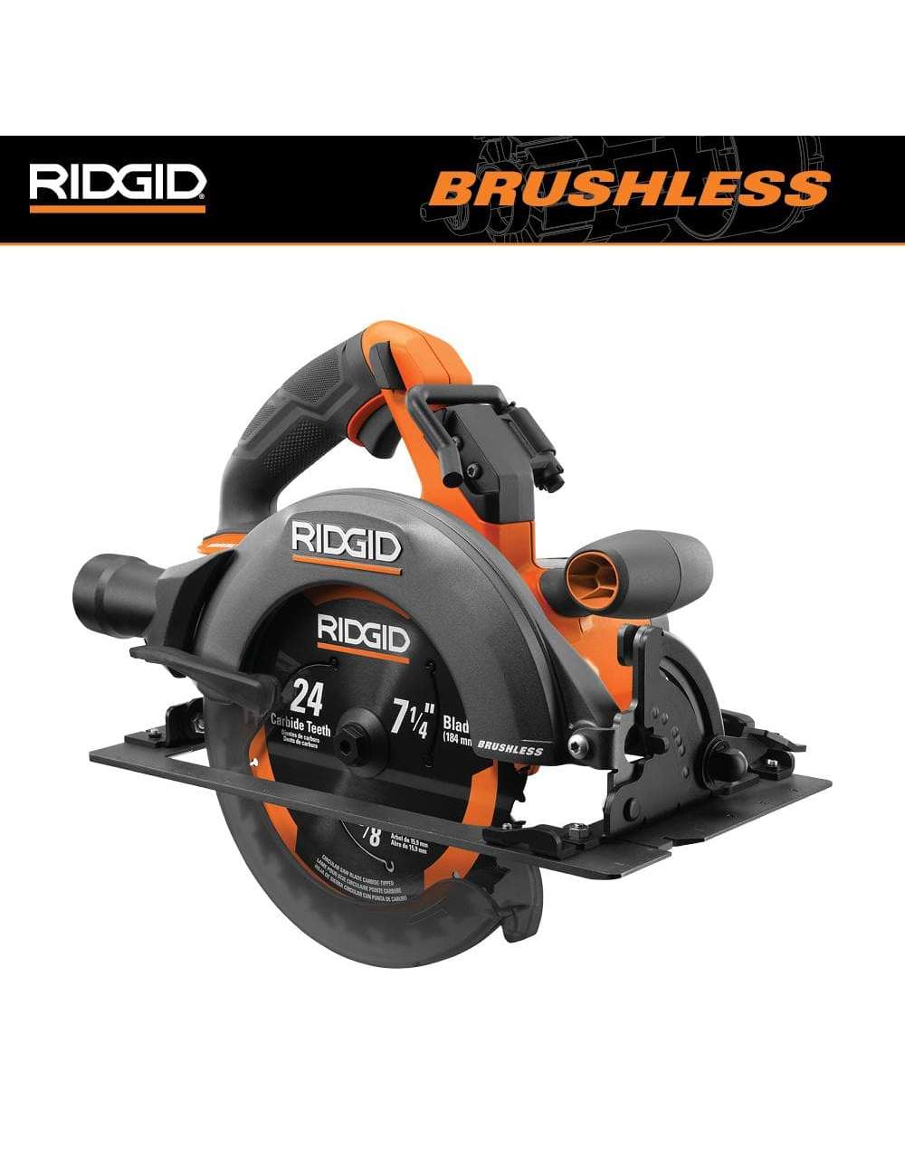 18V Brushless Cordless 7-1/4 in. Circular Saw (Tool Only)
