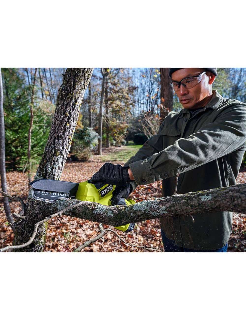 ONE+ HP 18V Brushless 6 in. Battery Compact Pruning Mini Chainsaw (Tool Only)