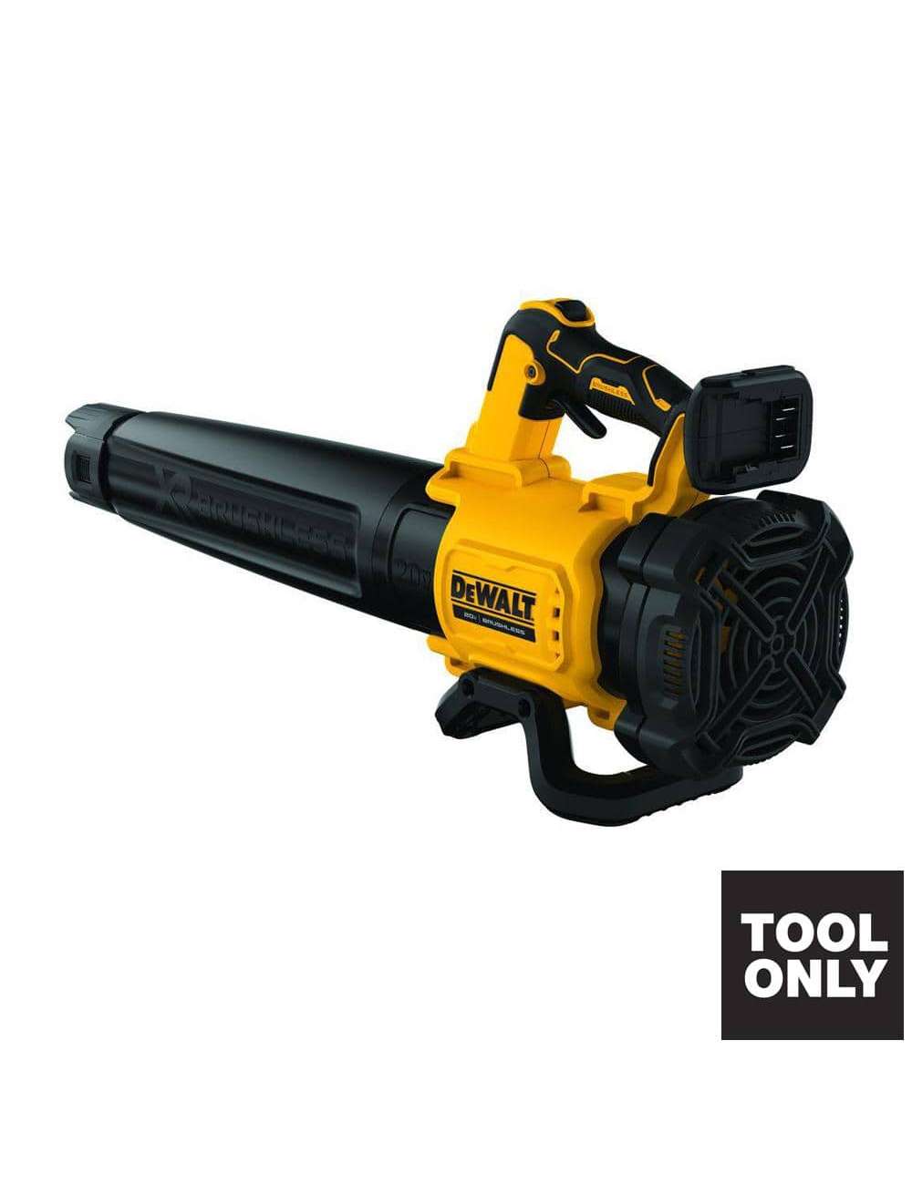 20V MAX 125 MPH 450 CFM Cordless Brushless Battery Powered Handheld Leaf Blower (Tool Only)