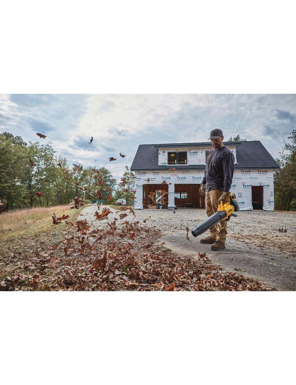 20V MAX 125 MPH 450 CFM Cordless Brushless Battery Powered Handheld Leaf Blower (Tool Only)