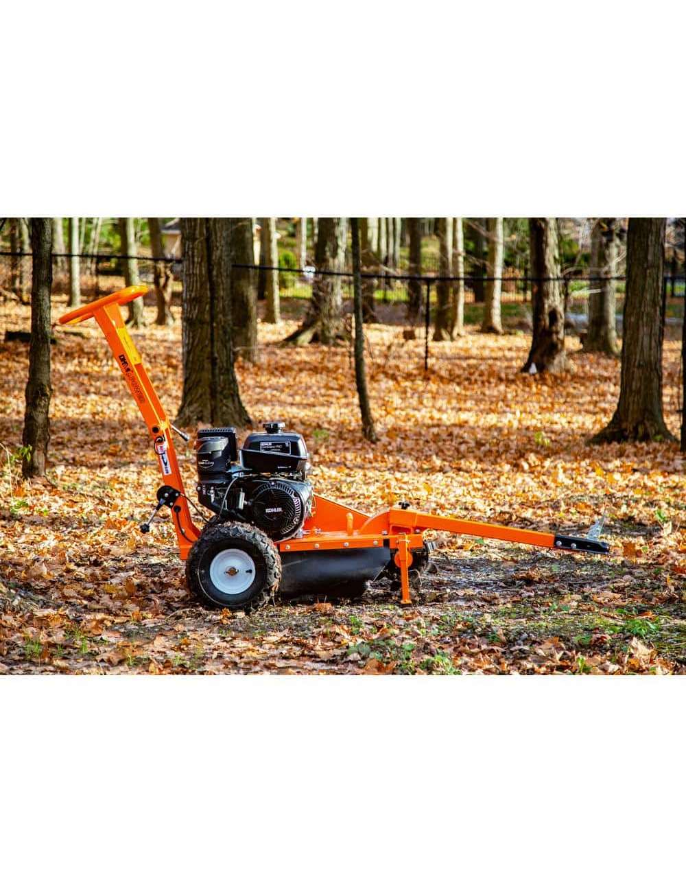 12 in. 14 HP Gas Powered Certified Commercial Stump Grinder with 9 High Speed HPDC Machined Carbide Cutters
