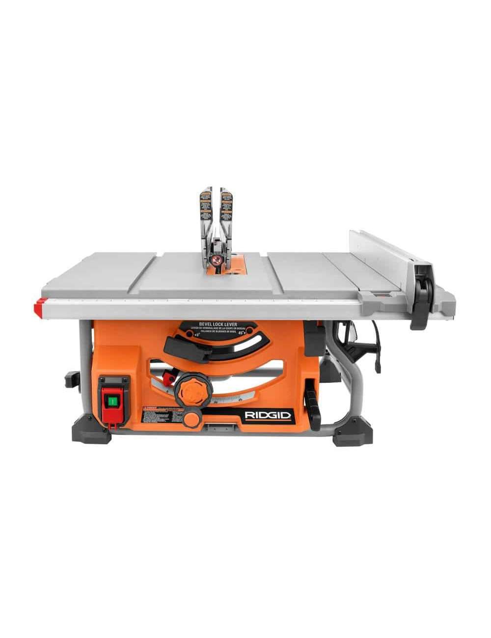 15 Amp 10 in. Portable Jobsite Table Saw (No Stand)