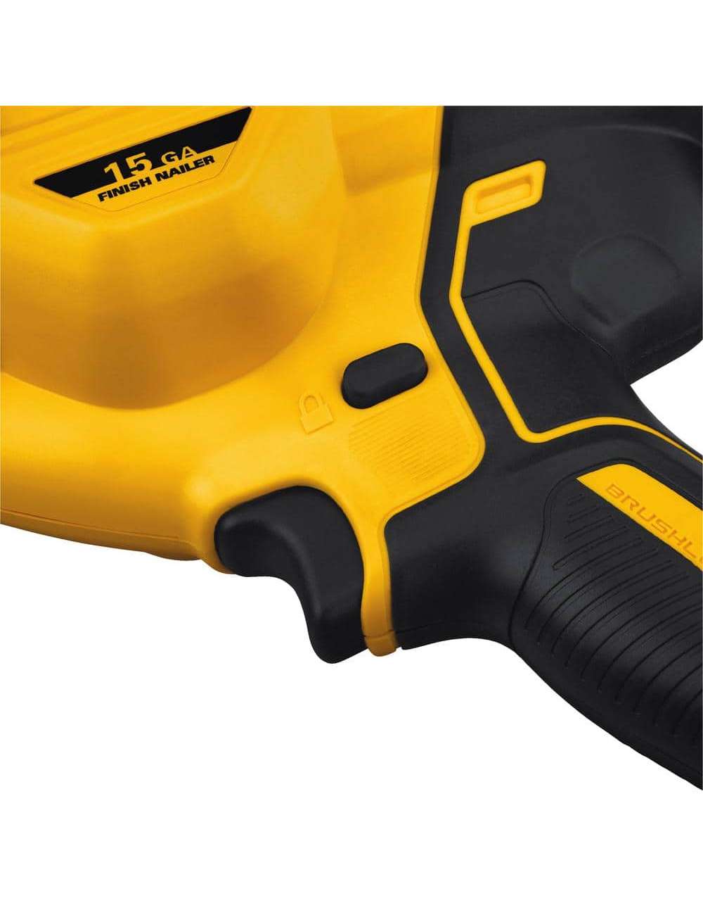 20V MAX XR Lithium-Ion Cordless 15-Gauge Angled Finish Nailer (Tool Only)