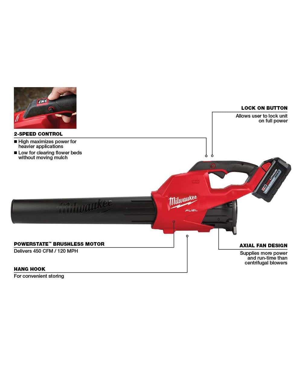M18 FUEL 18-Volt Lithium-Ion Brushless Cordless QUIK-LOK String Trimmer/Blower Combo Kit with Edger Attachment(3-Tool)