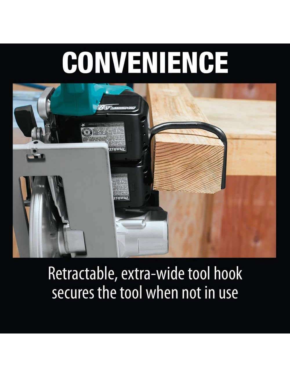 18V X2 LXT Lithium-Ion (36V) Brushless Cordless Rear Handle 7-1/4 in. Circular Saw w/BONUS 5.0Ah Battery 2 Pack