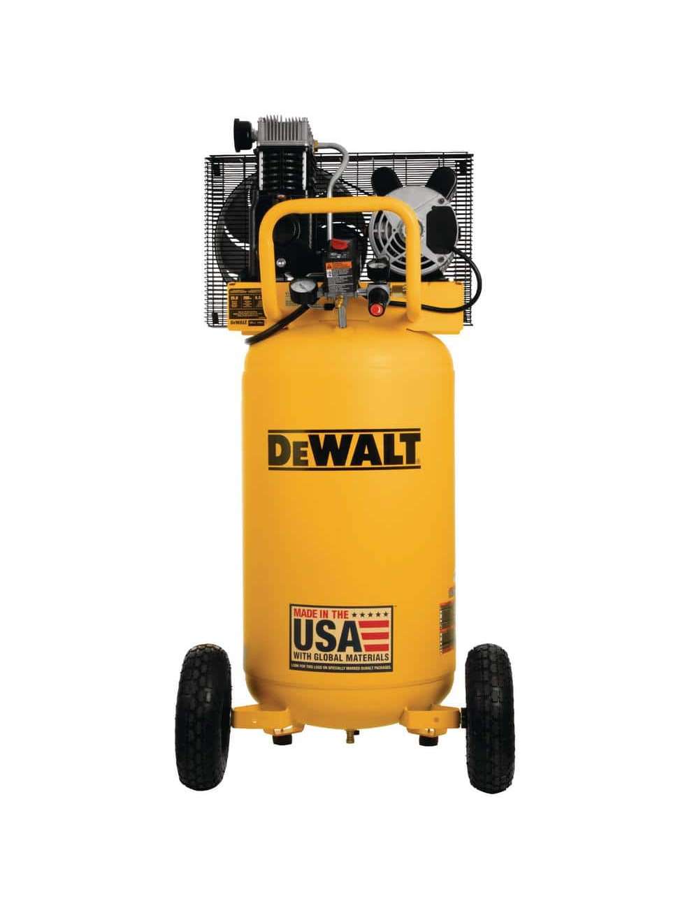 25 Gal. 200 PSI Oil Lubed Belt Drive Portable Vertical Electric Air Compressor
