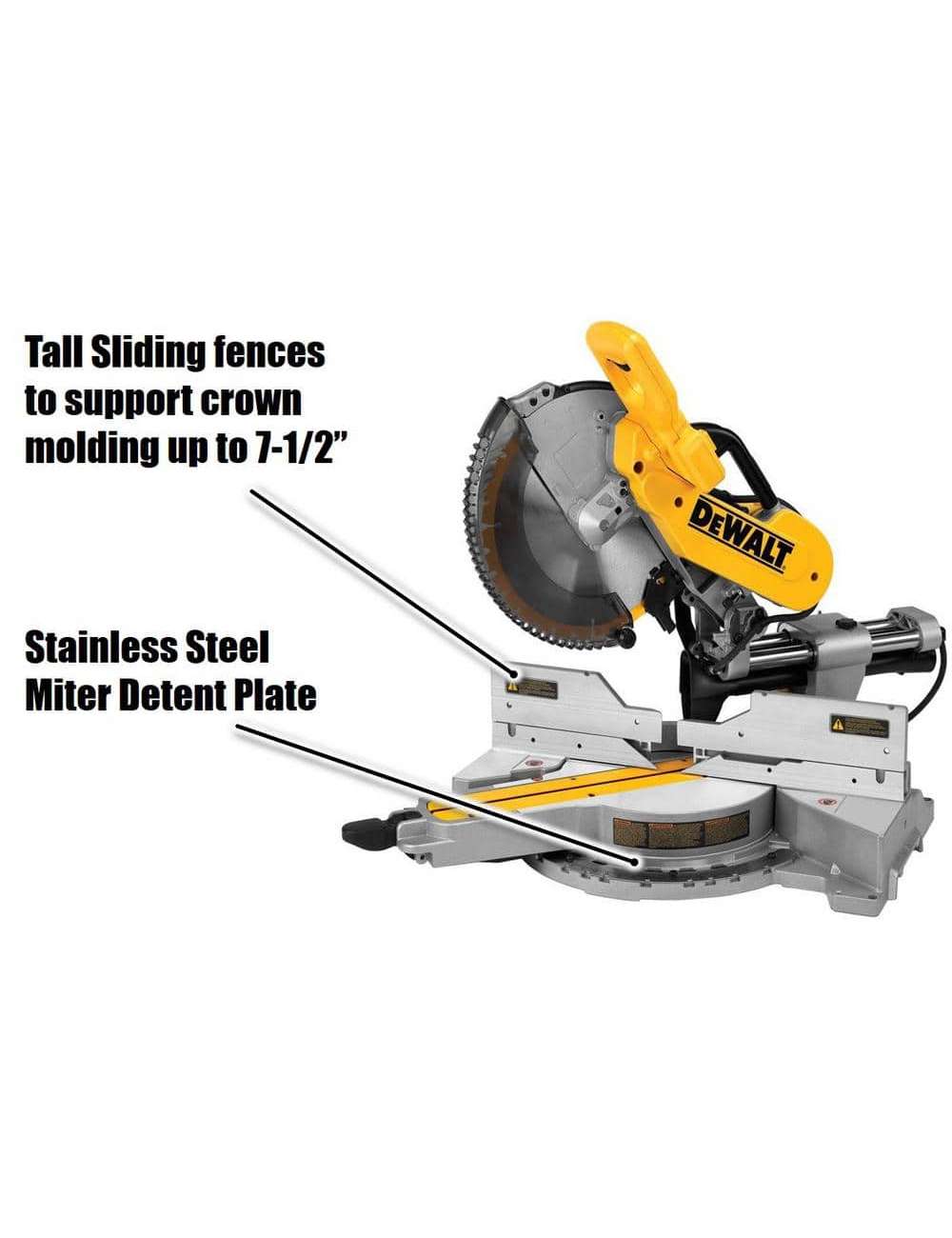 15 Amp Corded 12 in. Double Bevel Sliding Compound Miter Saw, Blade Wrench and Material Clamp