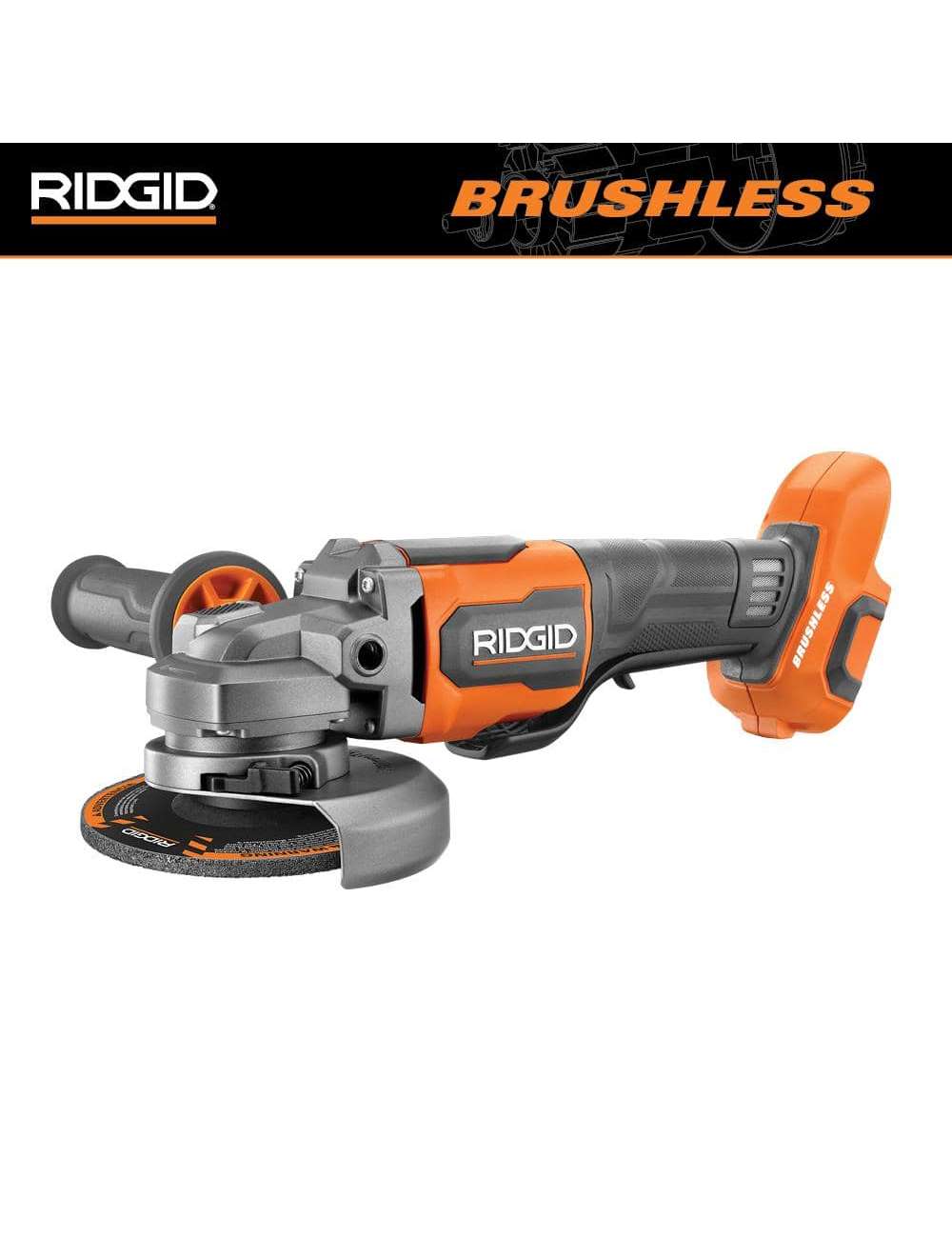 18V Brushless Cordless 4-1/2 in. Paddle Switch Angle Grinder (Tool Only)