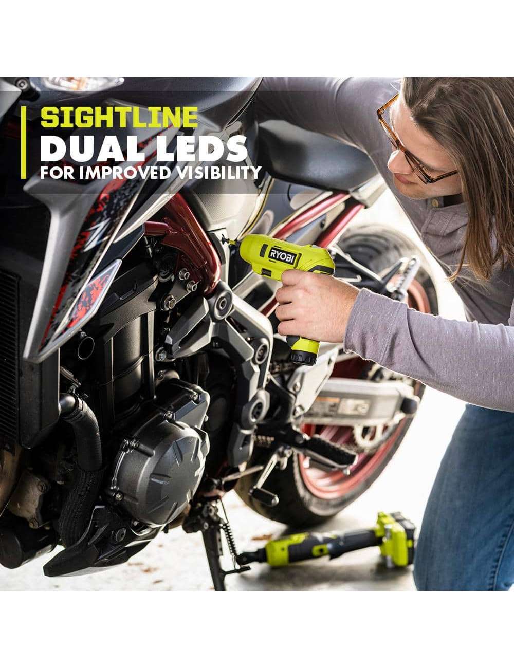 USB Lithium Project Kit with Rotary Tool, Inspection Light, Screwdriver, Glue Pen, (2) 2 Ah Batteries, & Charging Cable