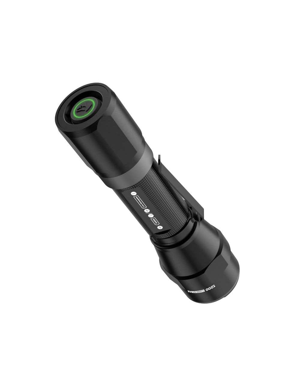 1200 Lumens Dual Power LED Rechargeable Focusing Flashlight with Rechargeable Battery and USB-C Cable Included