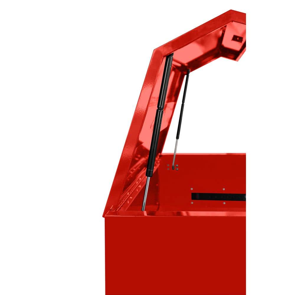 41 in. W x 24 5 in. D Standard Duty 16 Drawer Combination Rolling Tool Chest and Top Tool Cabinet Set in. Gloss Red