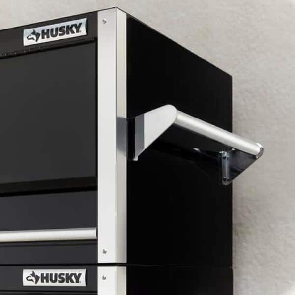 72 in. W Professional Duty Tool Workbench Top Locker in. Black