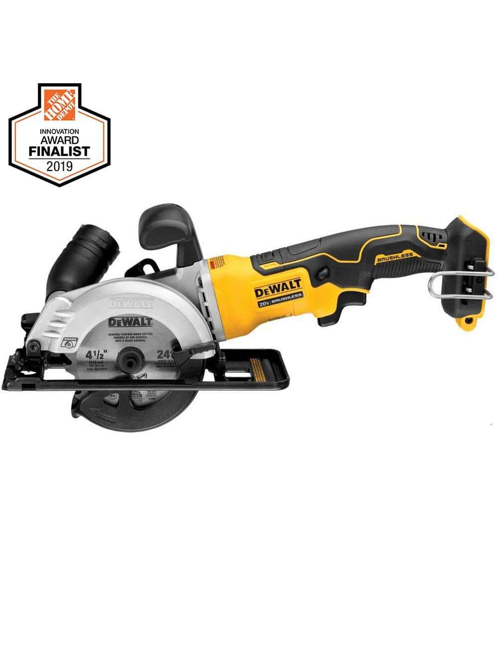 ATOMIC 20V MAX Cordless Brushless 4-1/2 in. Circular Saw (Tool Only)