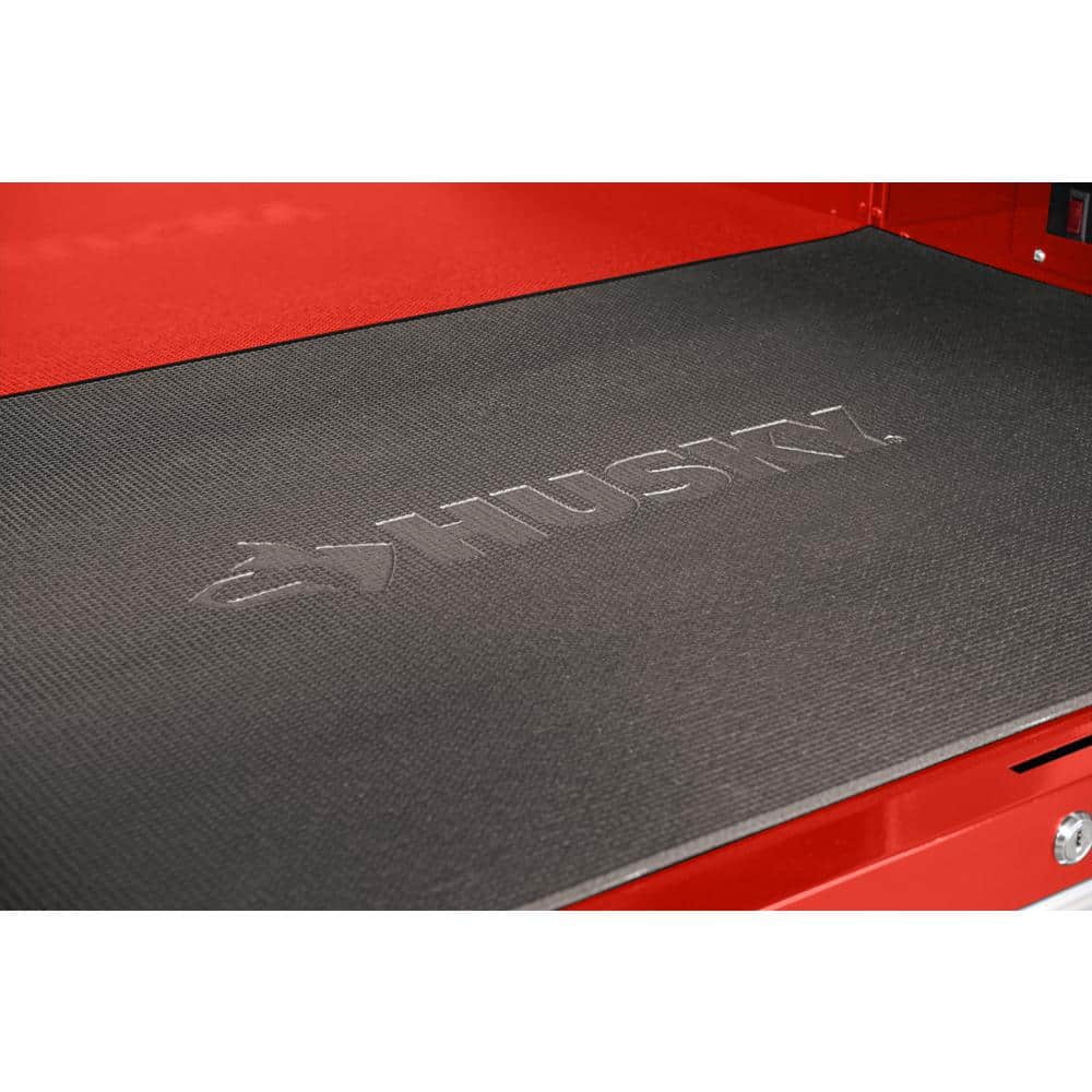 41 in. W x 24 5 in. D Standard Duty 16 Drawer Combination Rolling Tool Chest and Top Tool Cabinet Set in. Gloss Red