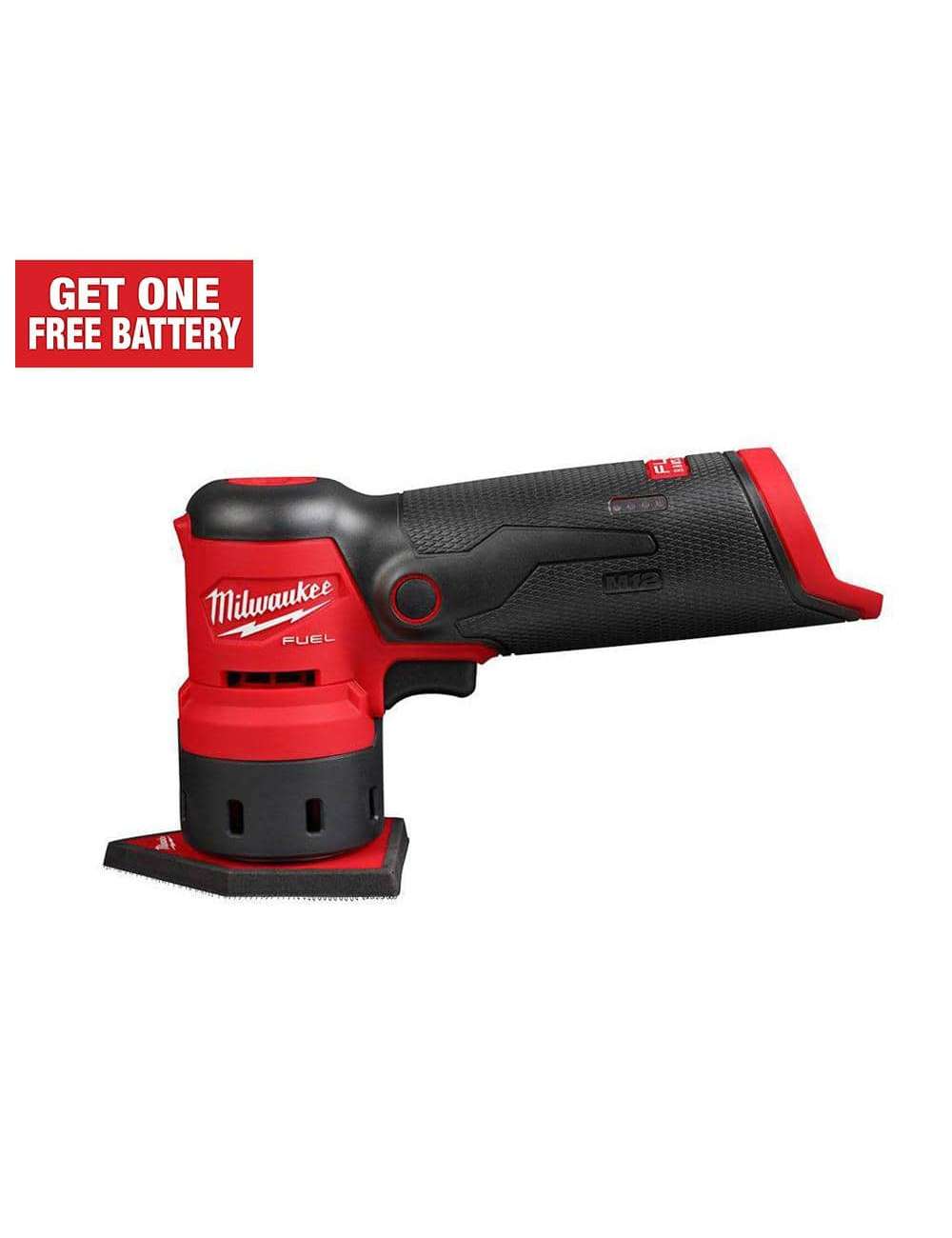 M12 FUEL 12-Volt Lithium-Ion Brushless Cordless Orbital Detail Sander (Tool-Only)