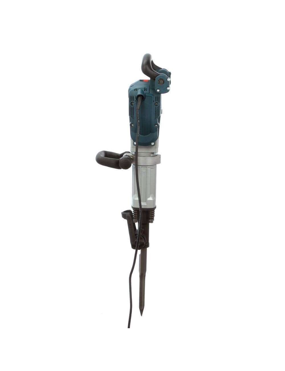 15 Amp 1-1/8 in. Corded Concrete Electric Hex Breaker Hammer Kit with Hard Carrying Case with Wheels