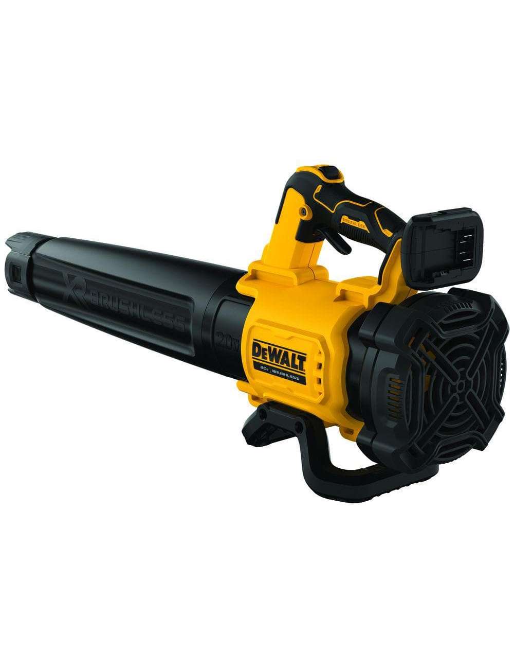 20V MAX 125 MPH 450 CFM Cordless Brushless Battery Powered Handheld Leaf Blower (Tool Only)