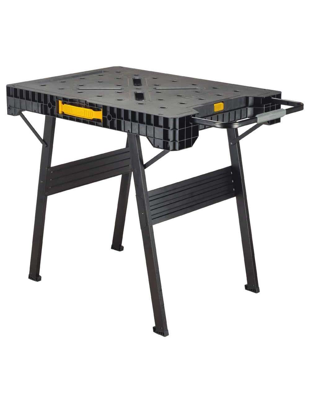 33 in. H Plastic Folding Portable Workbench