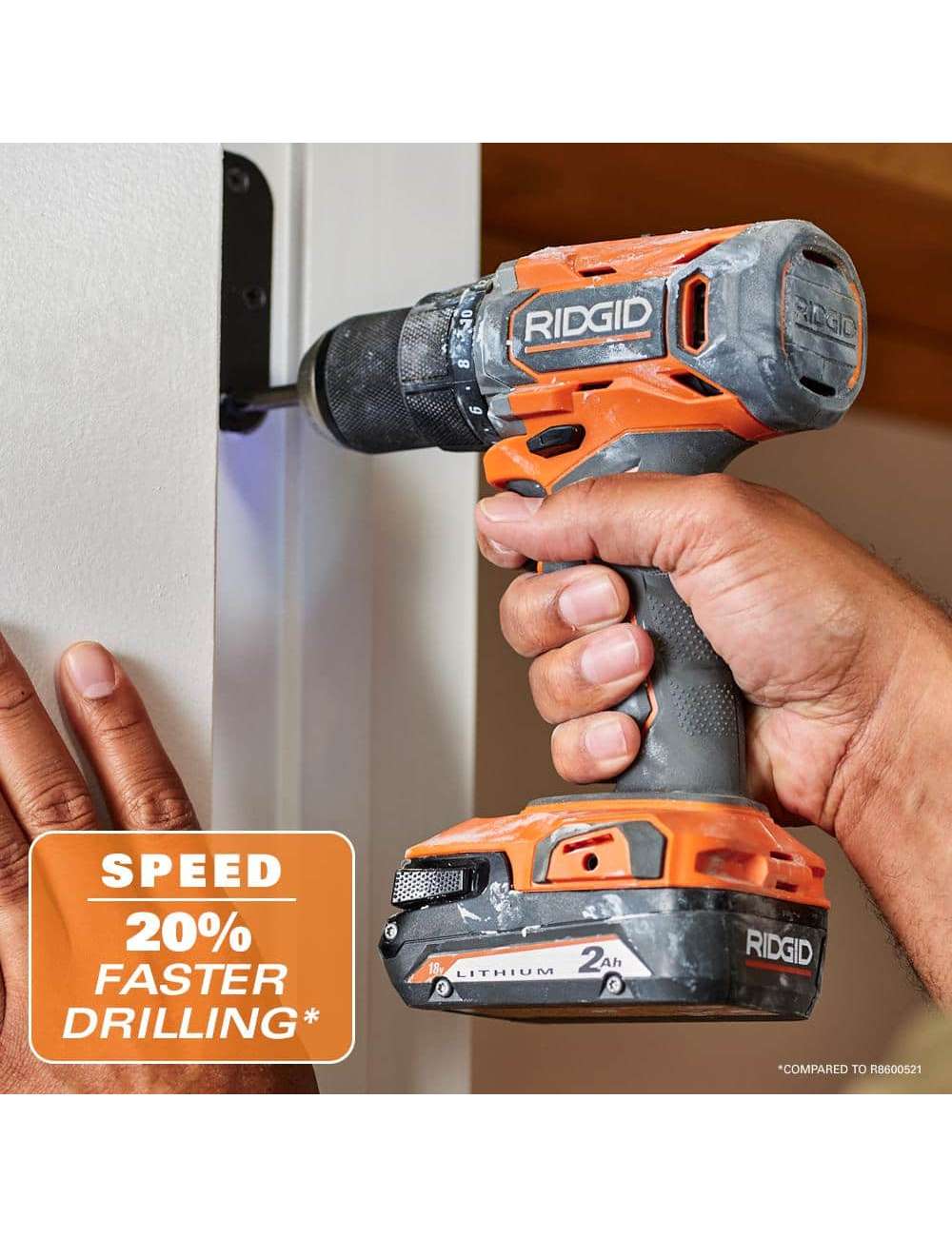 18V Cordless 2-Tool Combo Kit with Drill/Driver, Impact Driver, (2) 2.0 Ah Batteries, and Charger