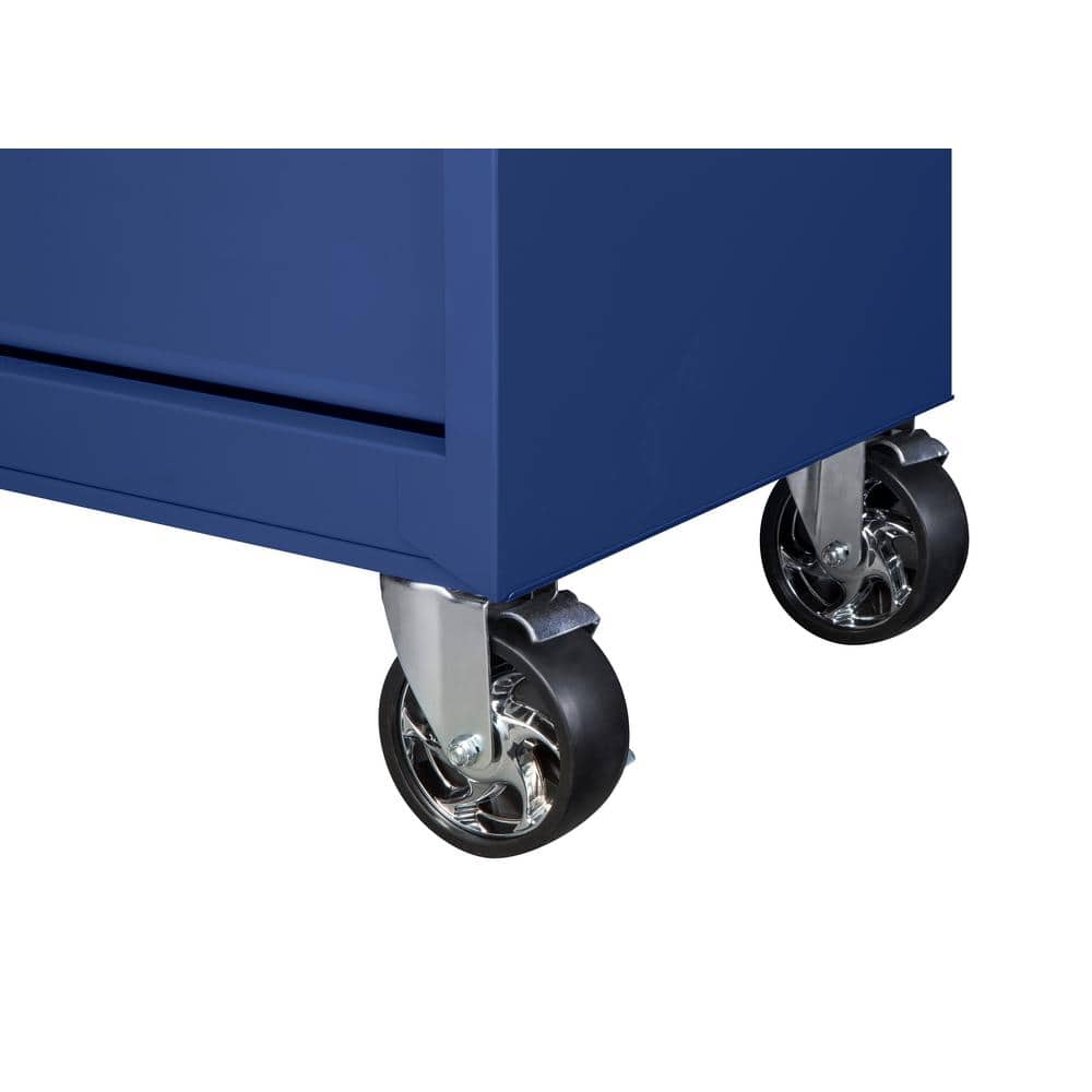 27 in. 11 Drawer Tool Chest and Cabinet Blue