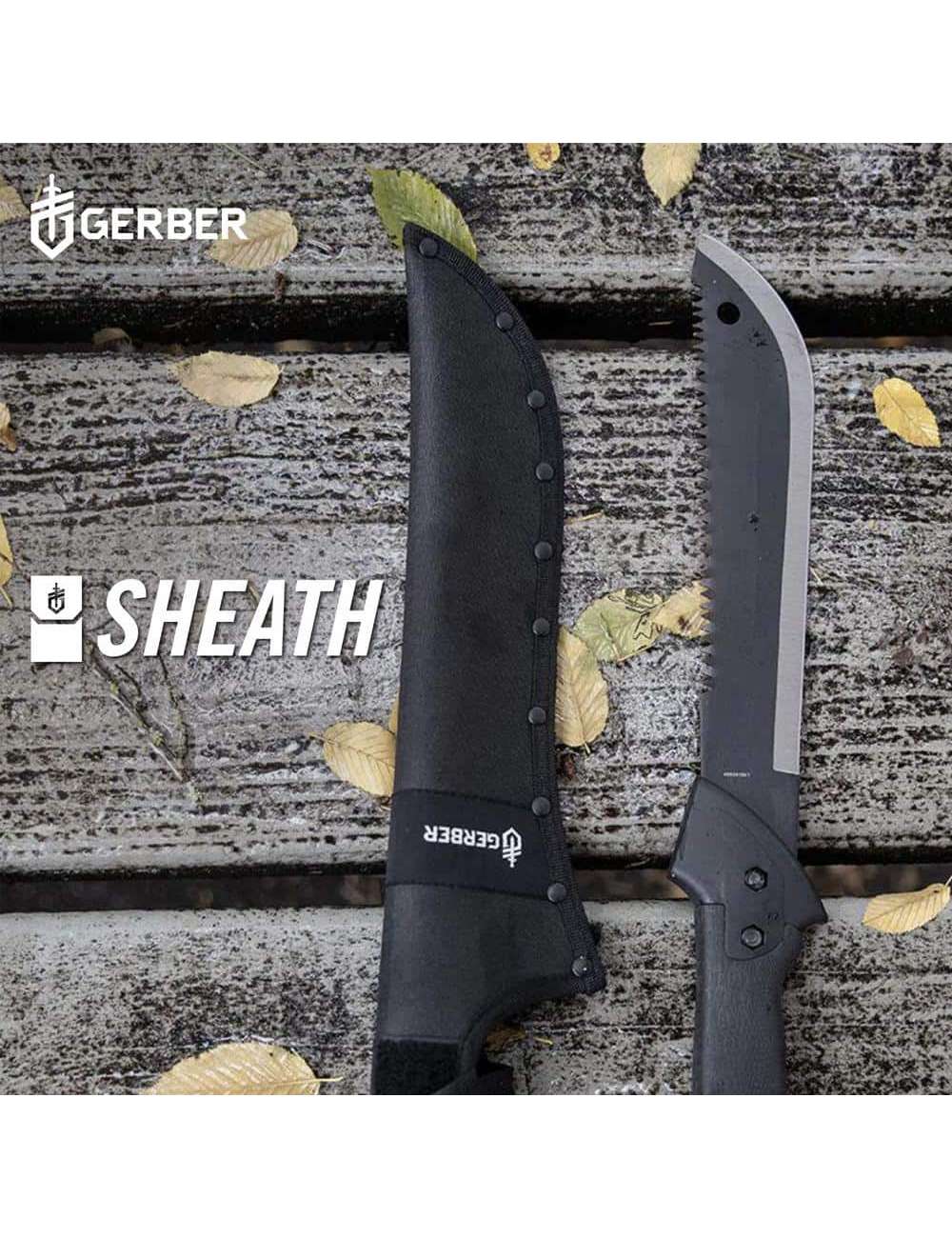 Gator Machete Jr with 10.75 in. Blade (Sheath Included)