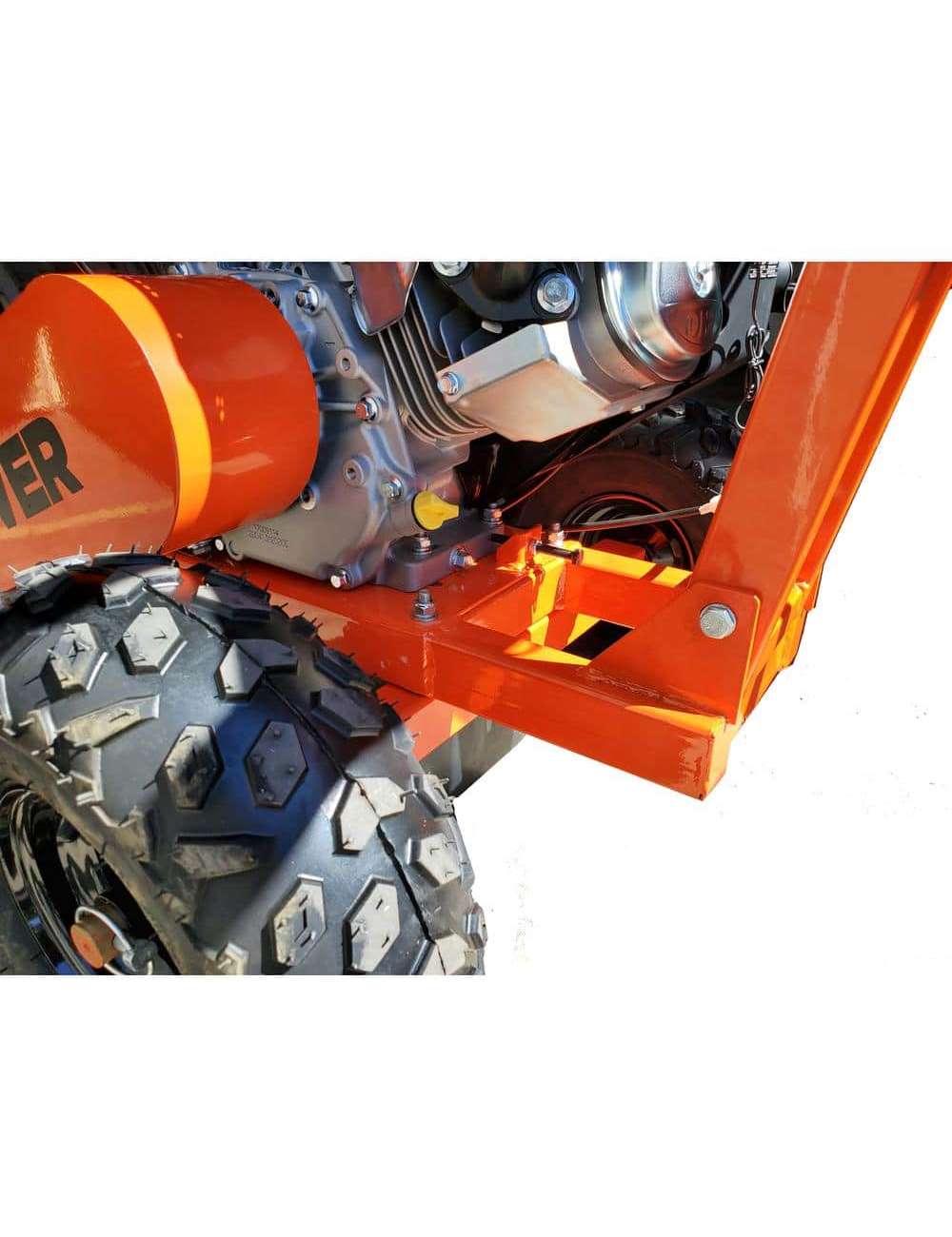 12 in. 14 HP Gas Powered Certified Commercial Stump Grinder with 9 High Speed HPDC Machined Carbide Cutters