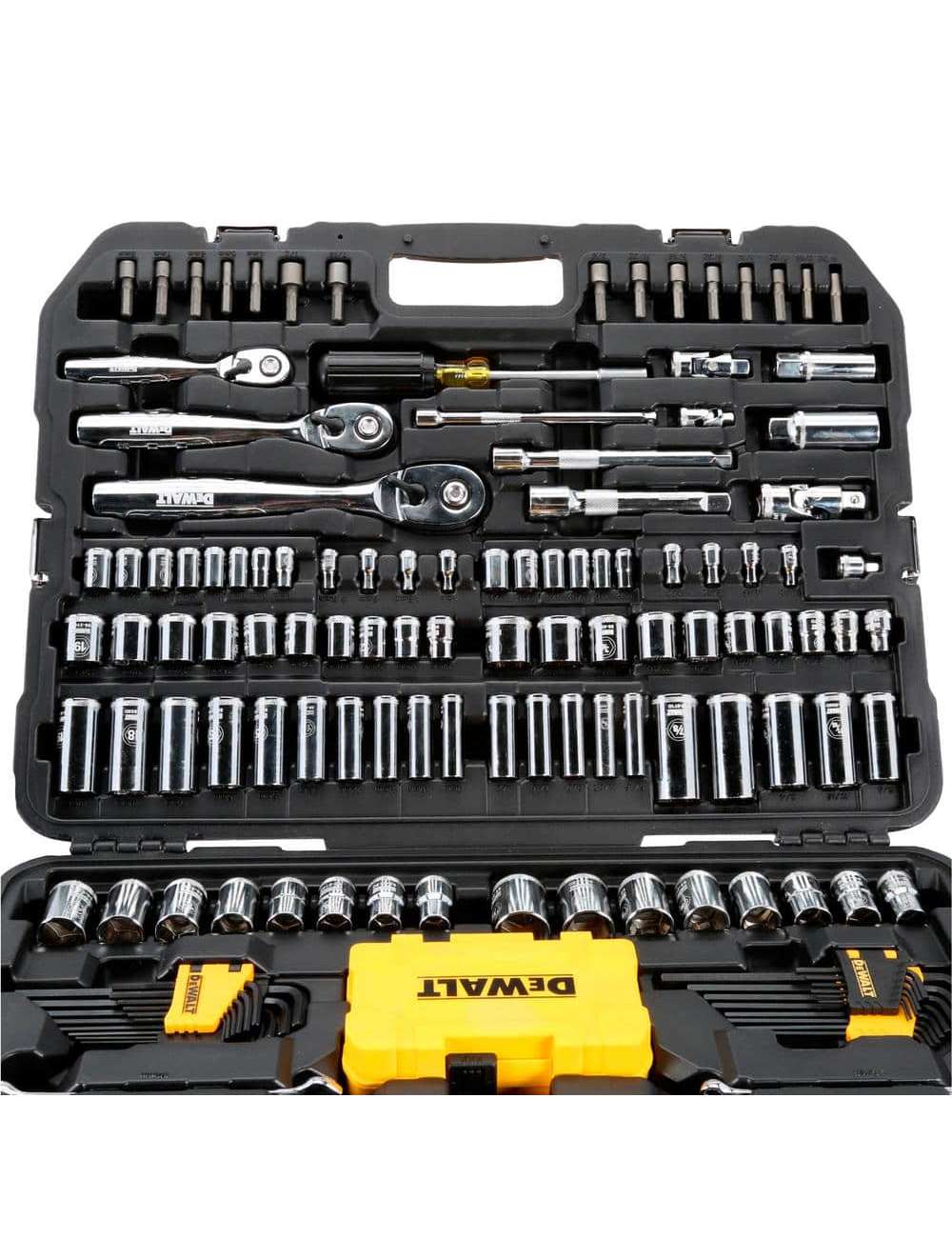 1/4 in., 3/8 in. and 1/2 in. Drive Polished Chrome Mechanics Tool Set (168-Piece)