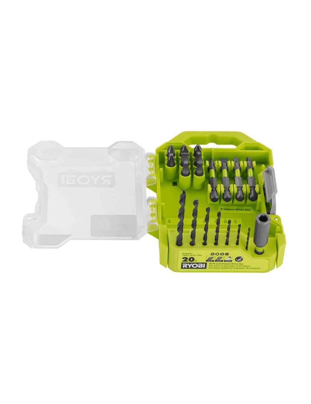 Drill and Impact Drive Kit (20-Piece)