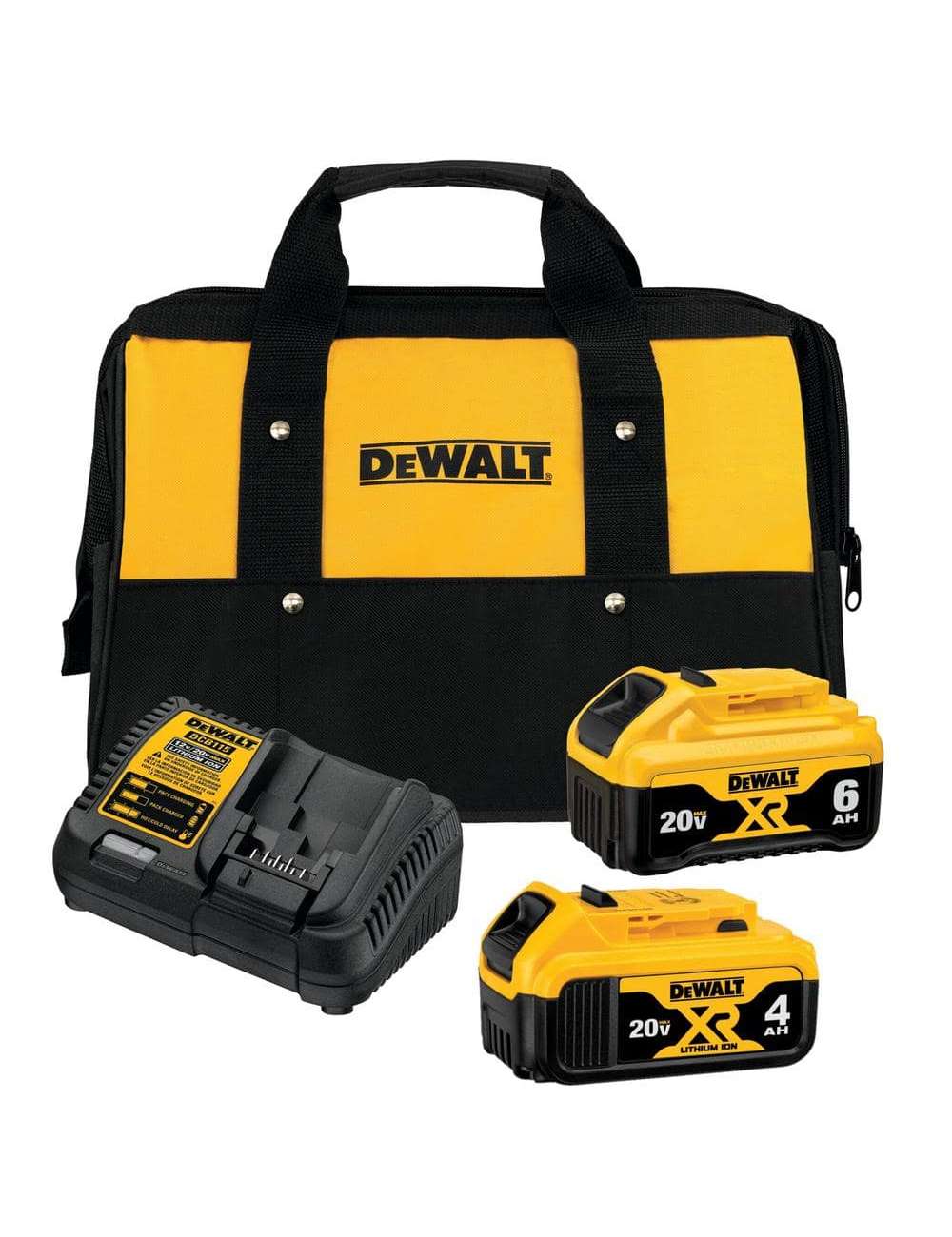 20V MAX XR Premium Lithium-Ion 6.0Ah and 4.0Ah Starter Kit