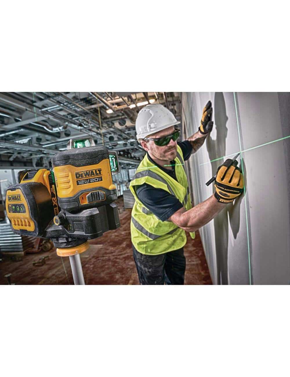 20V/12V Cross-Line Laser Level (Tool Only)