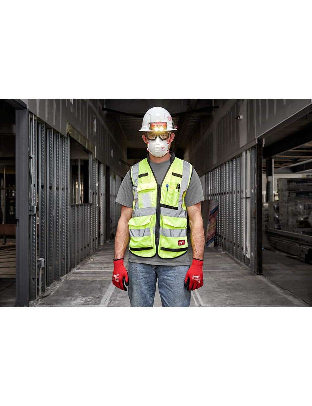 N95 Professional Multi-Purpose Valved Respirator (10-Pack)
