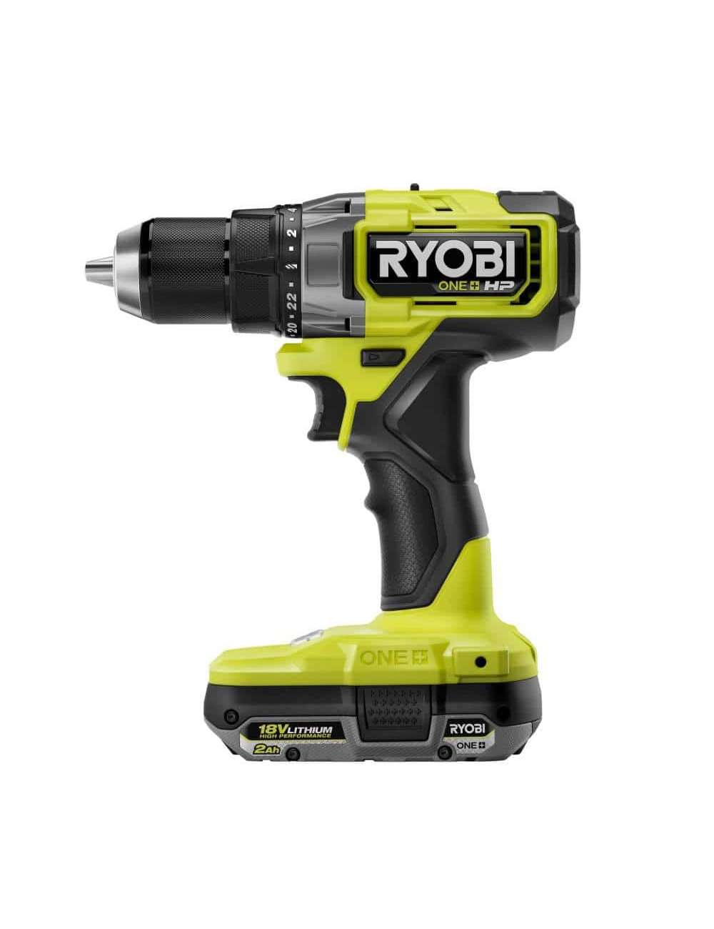 ONE+ HP 18V Brushless Cordless 1/2 in. Drill/Driver and Impact Driver Kit w/(2) 2.0 Ah Batteries, Charger, and Bag