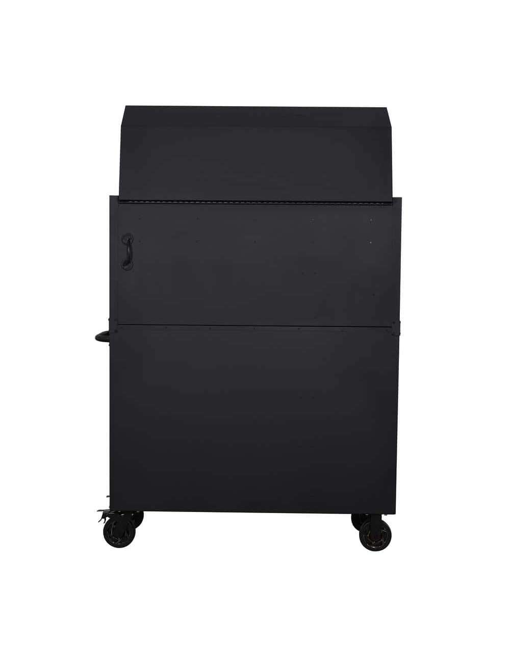 Heavy-Duty 52 in. 15-Drawer Matte Black Tool Chest Combo