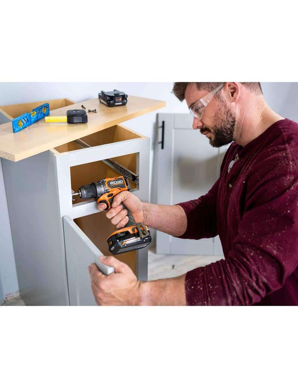 18V SubCompact Brushless Cordless 1/2 in. Drill/Driver Kit with (2) 2.0 Ah Batteries, Charger, and Tool Bag