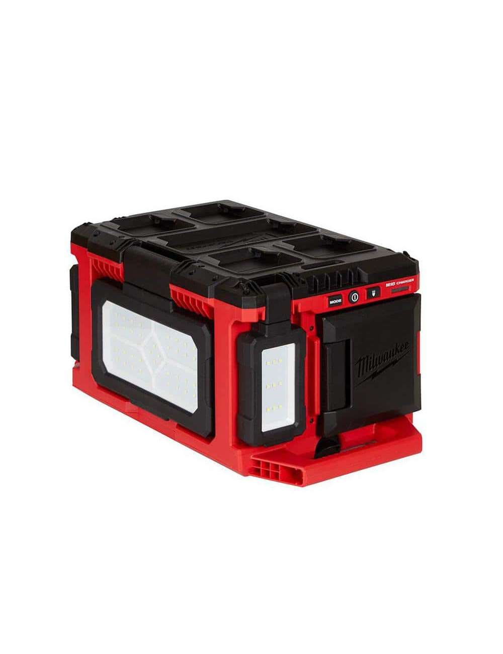 M18 18-Volt Lithium-Ion Cordless PACKOUT 3000 Lumens LED Light with Built-In Charger