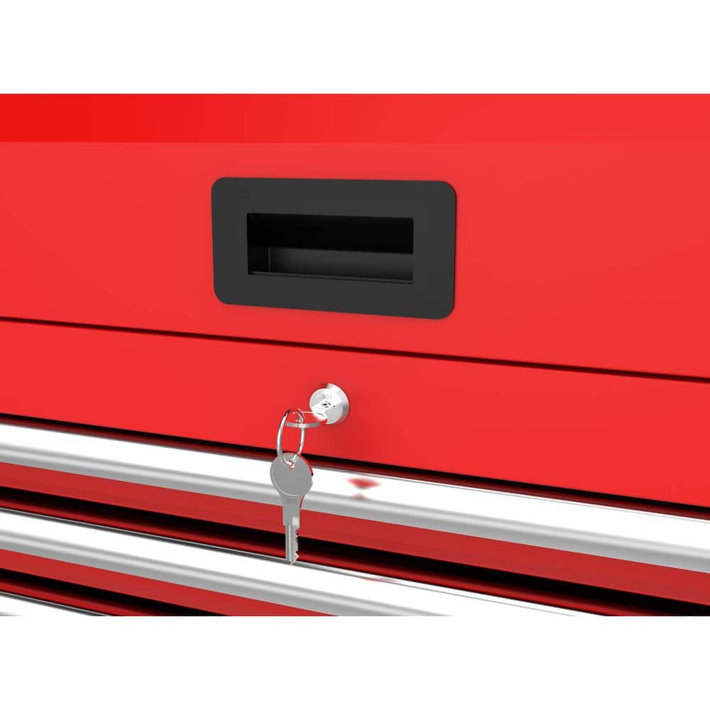 Modular 52 in. 8 Drawer Red Top Tool Chest