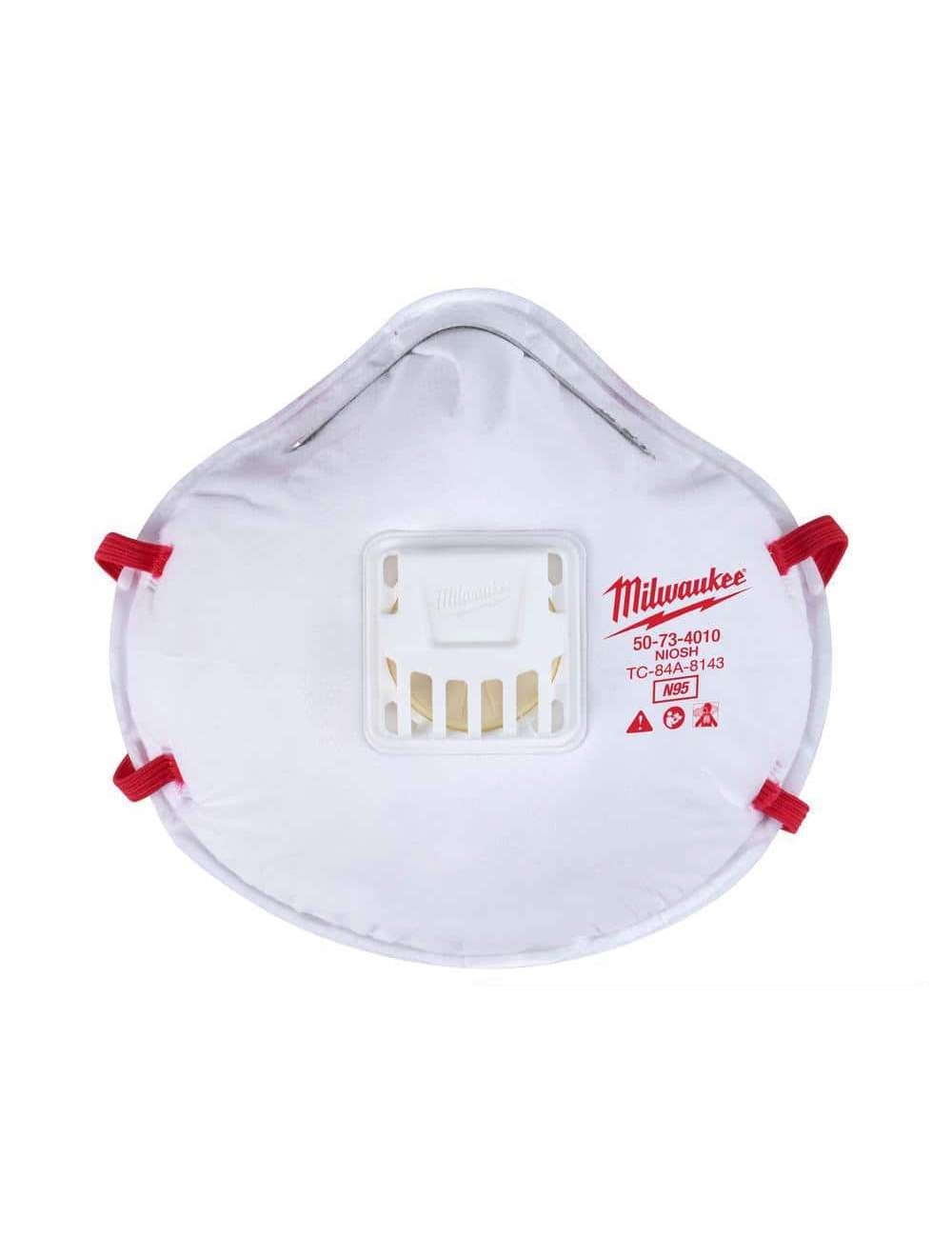 N95 Professional Multi-Purpose Valved Respirator (10-Pack)