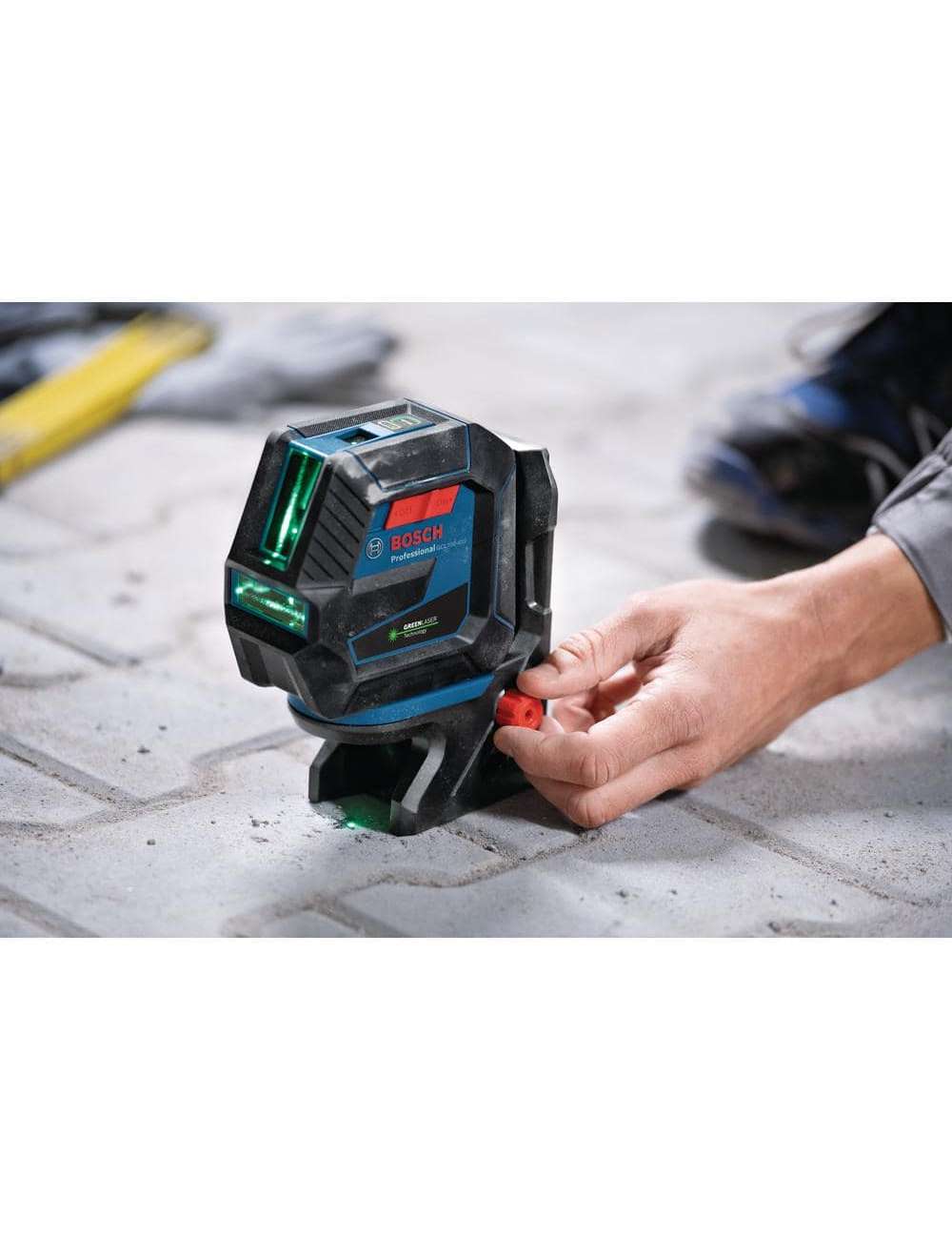 100 ft. Green Combination Laser Level Self Leveling with VisiMax Technology, Fine Adjustment Mount & Hard Carrying Case