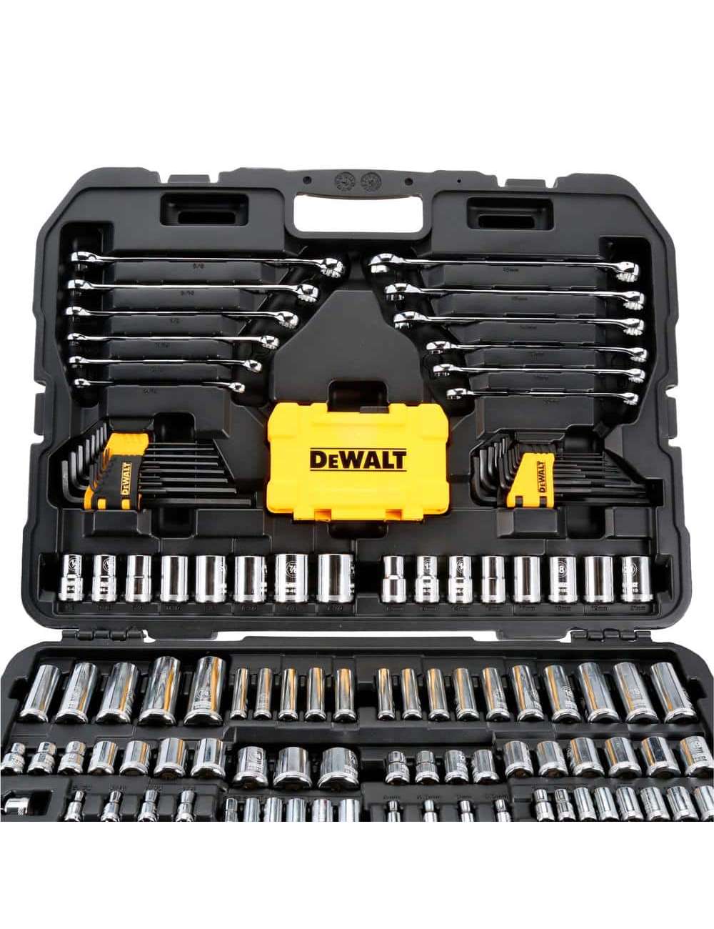 1/4 in., 3/8 in. and 1/2 in. Drive Polished Chrome Mechanics Tool Set (168-Piece)