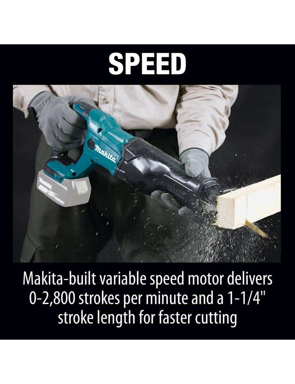 18V LXT Lithium-Ion Cordless Variable Speed Reciprocating Saw (Tool-Only)