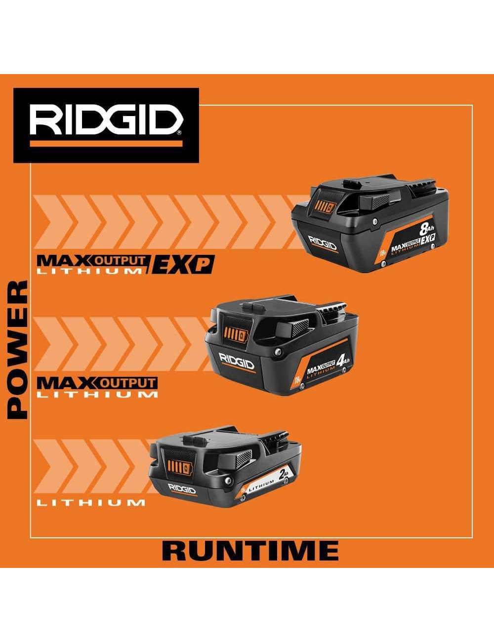 18V 8.0 Ah MAX Output EXP Lithium-Ion Battery