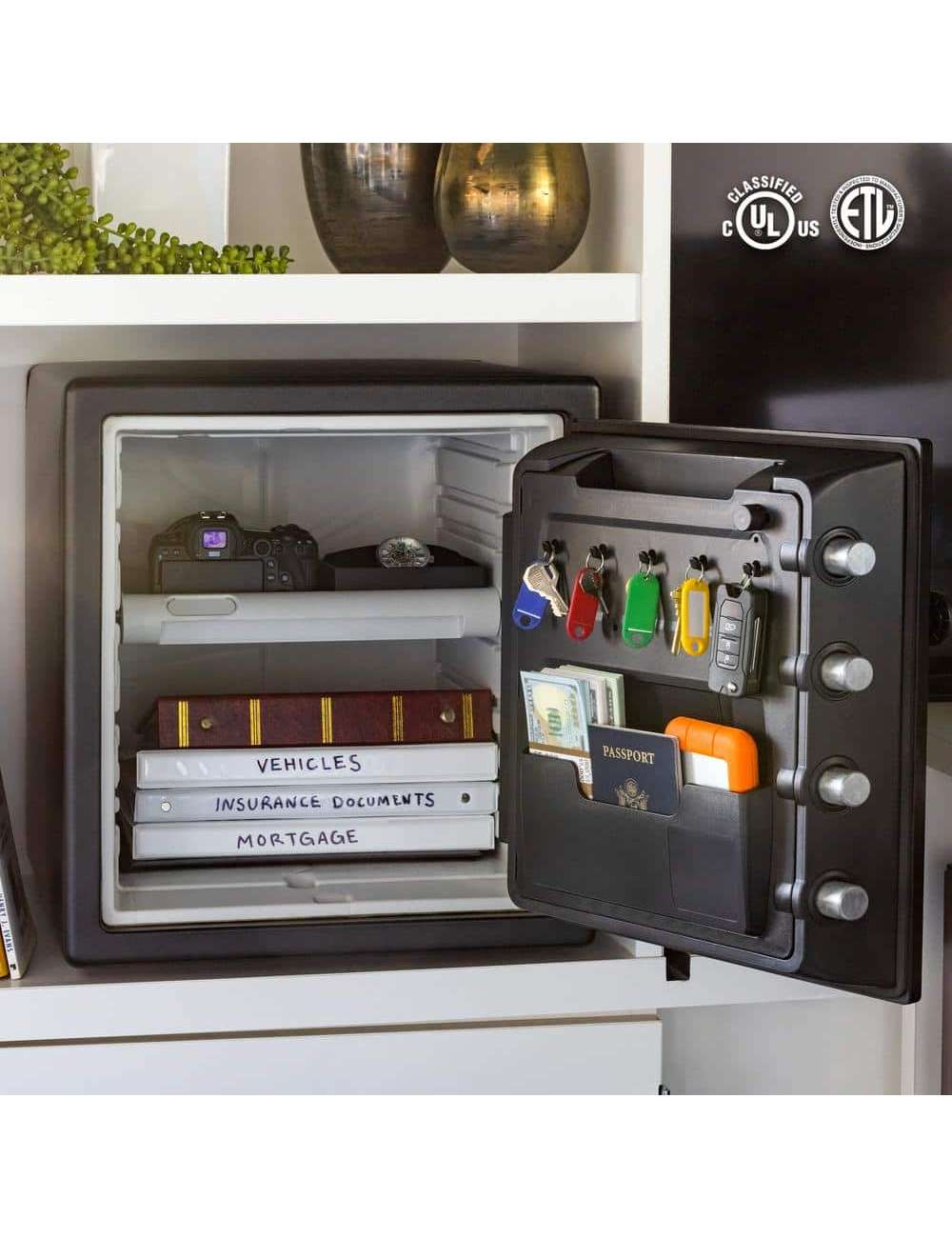 1.2 cu. ft. Fireproof & Waterproof Safe with Digital Combination Lock