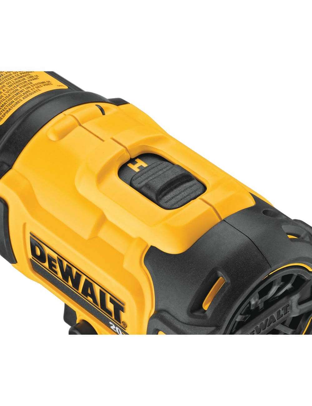 20V MAX Cordless Compact Heat Gun with Flat and Hook Nozzle Attachments