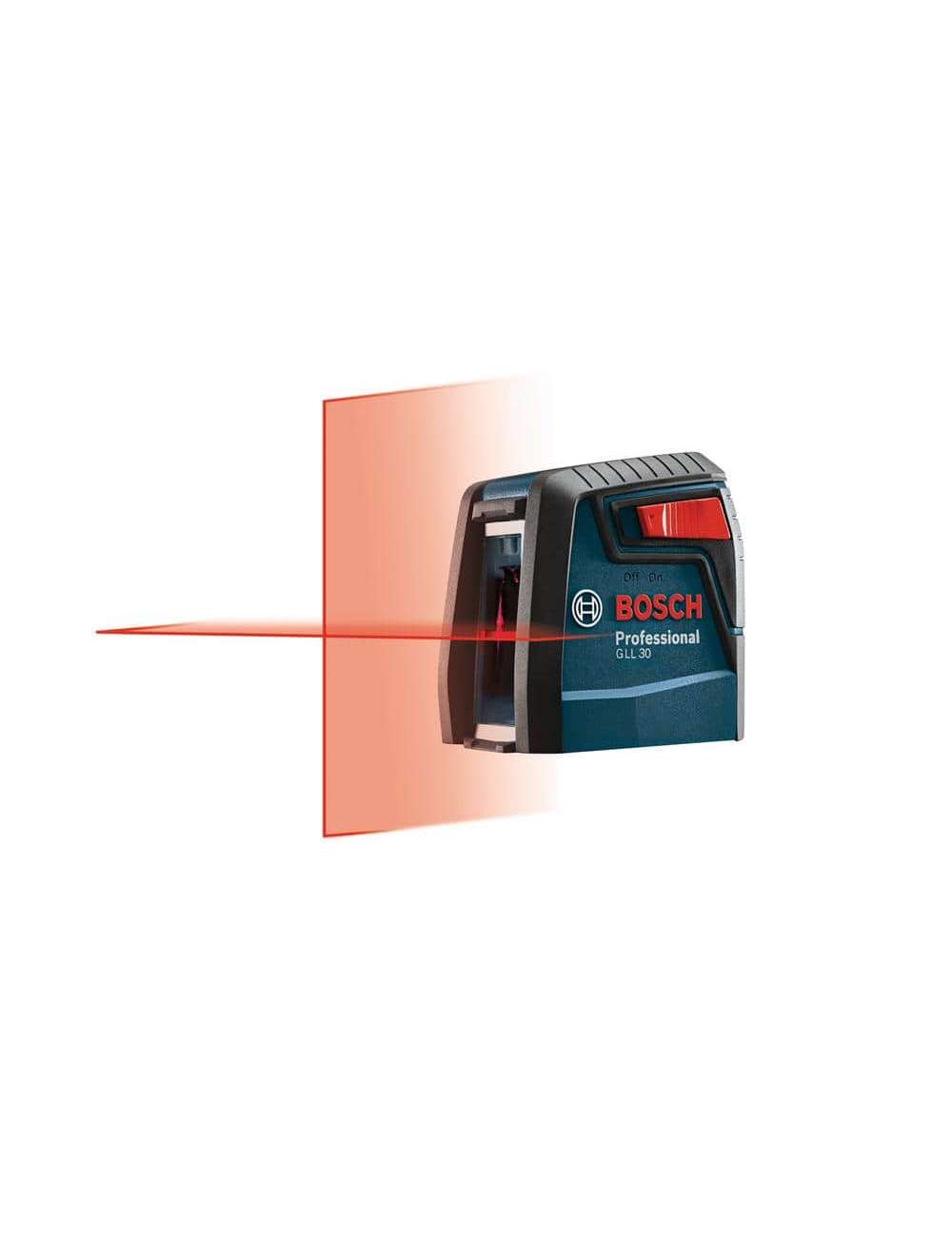 30 ft. Cross Line Laser Level Self Leveling with 360 Degree Flexible Mounting Device and Carrying Pouch
