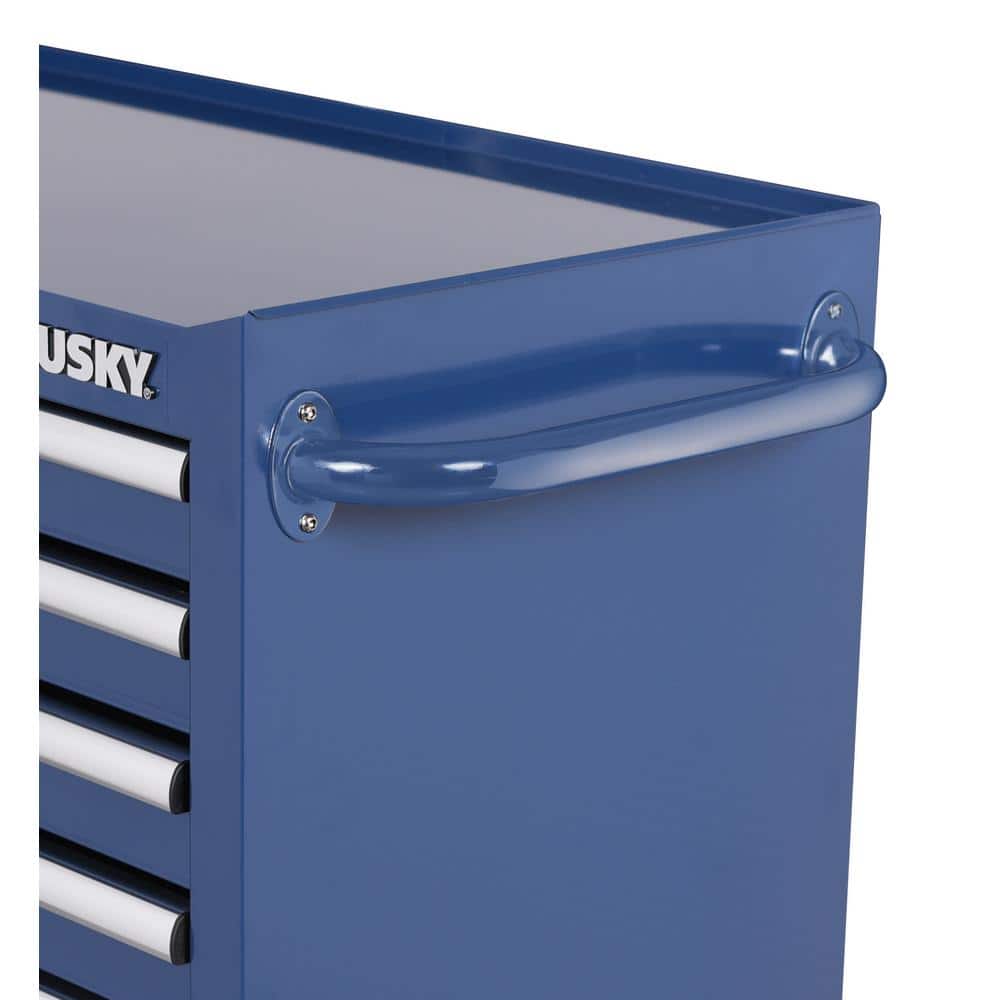 36 in. 12 Drawer Blue Tool Chest Combo