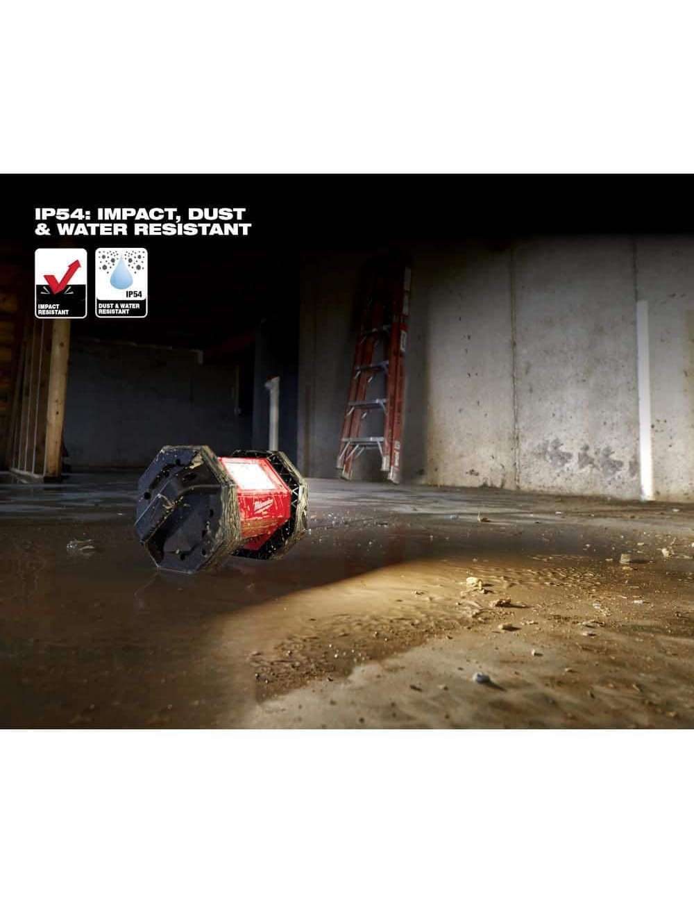 M18 ROVER 18-Volt Lithium-Ion Cordless 1500 Lumens LED Flood Light (Tool-Only)