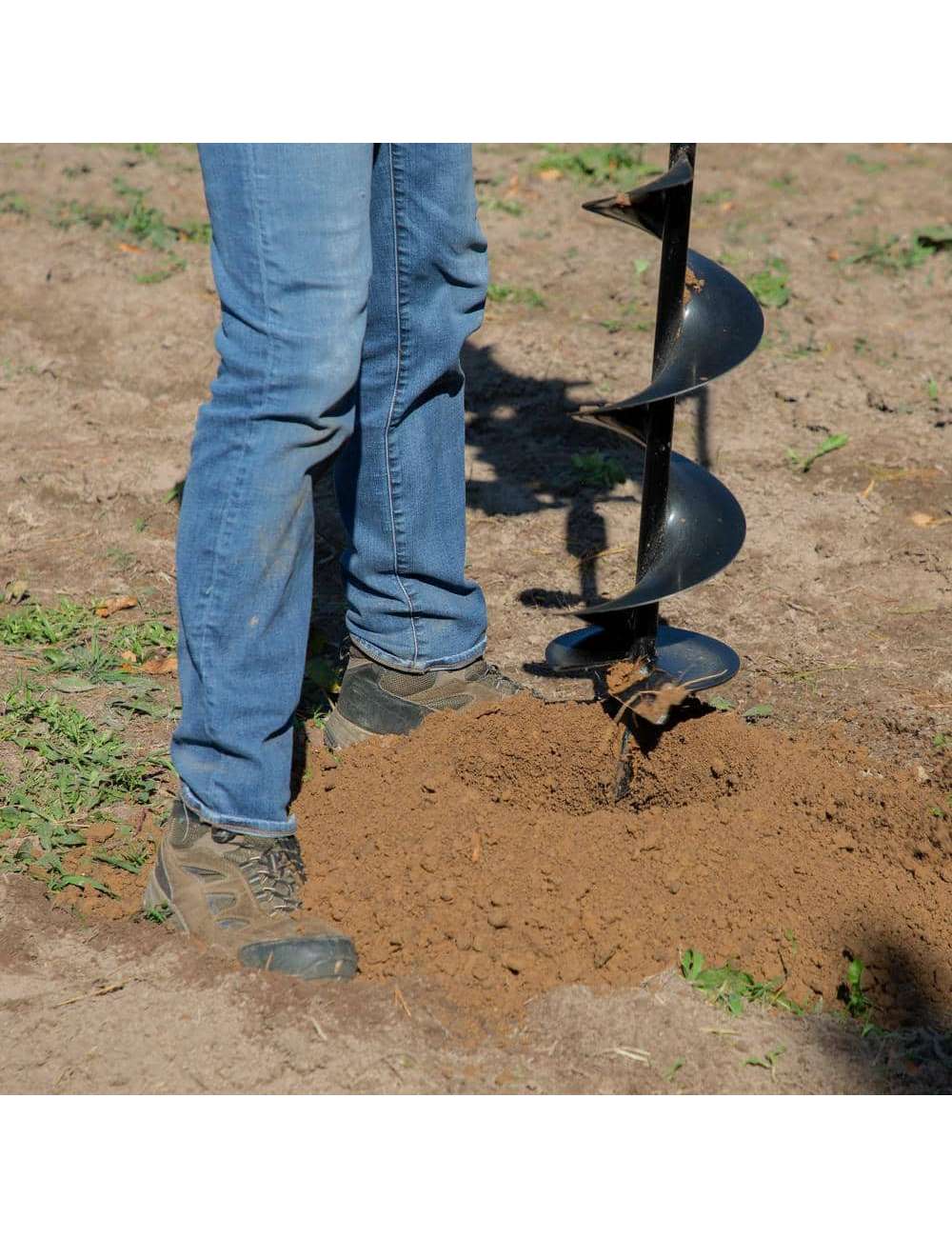 1-Person or 2-Person 52 cc 2-Cycle Earth Auger Powerhead with 8 in. Auger Bit