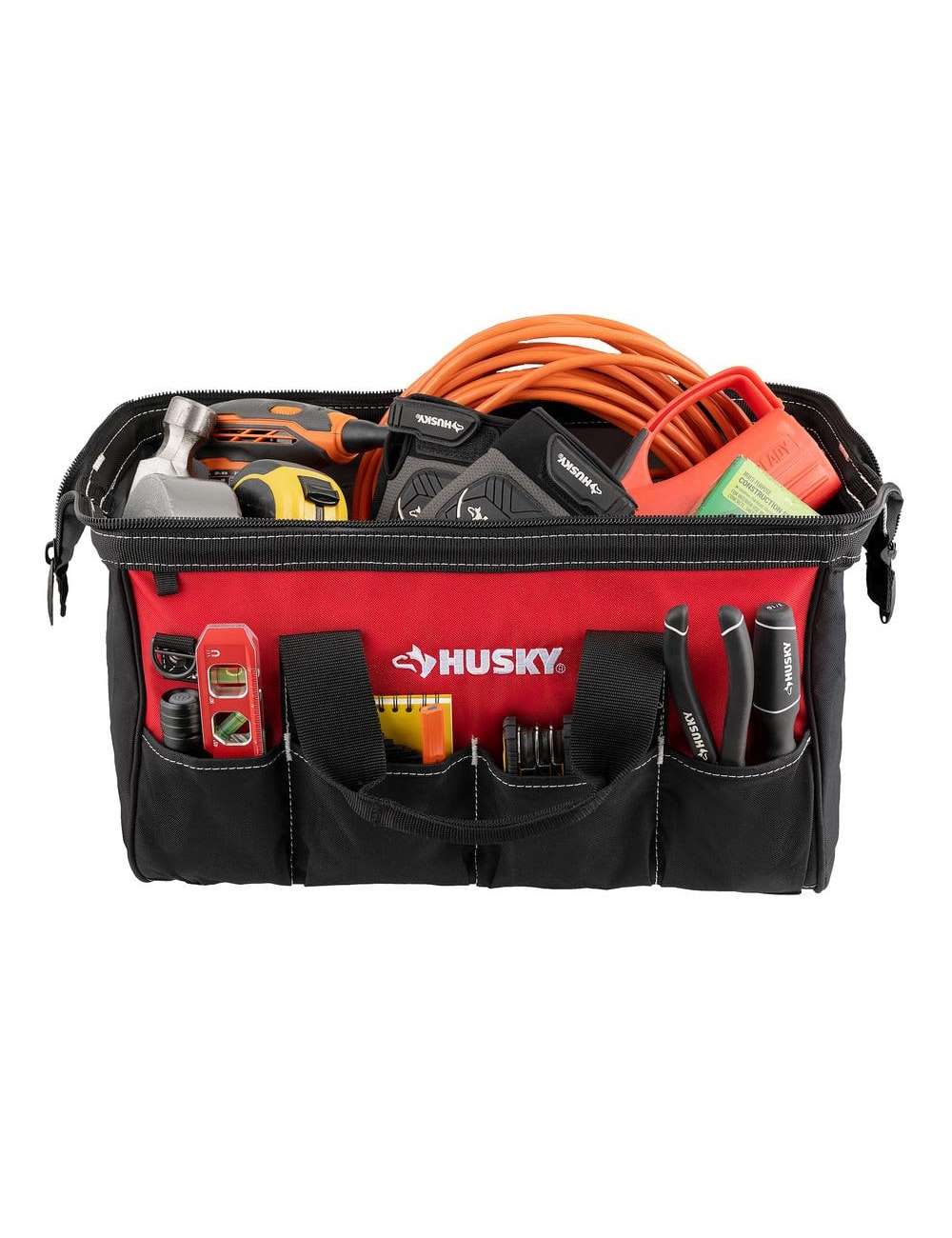 18 in. 14 Pocket Zippered Tool Bag