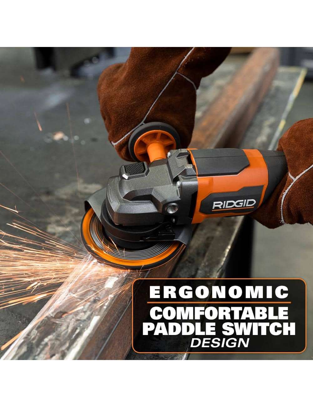 18V Brushless Cordless 4-1/2 in. Paddle Switch Angle Grinder (Tool Only)