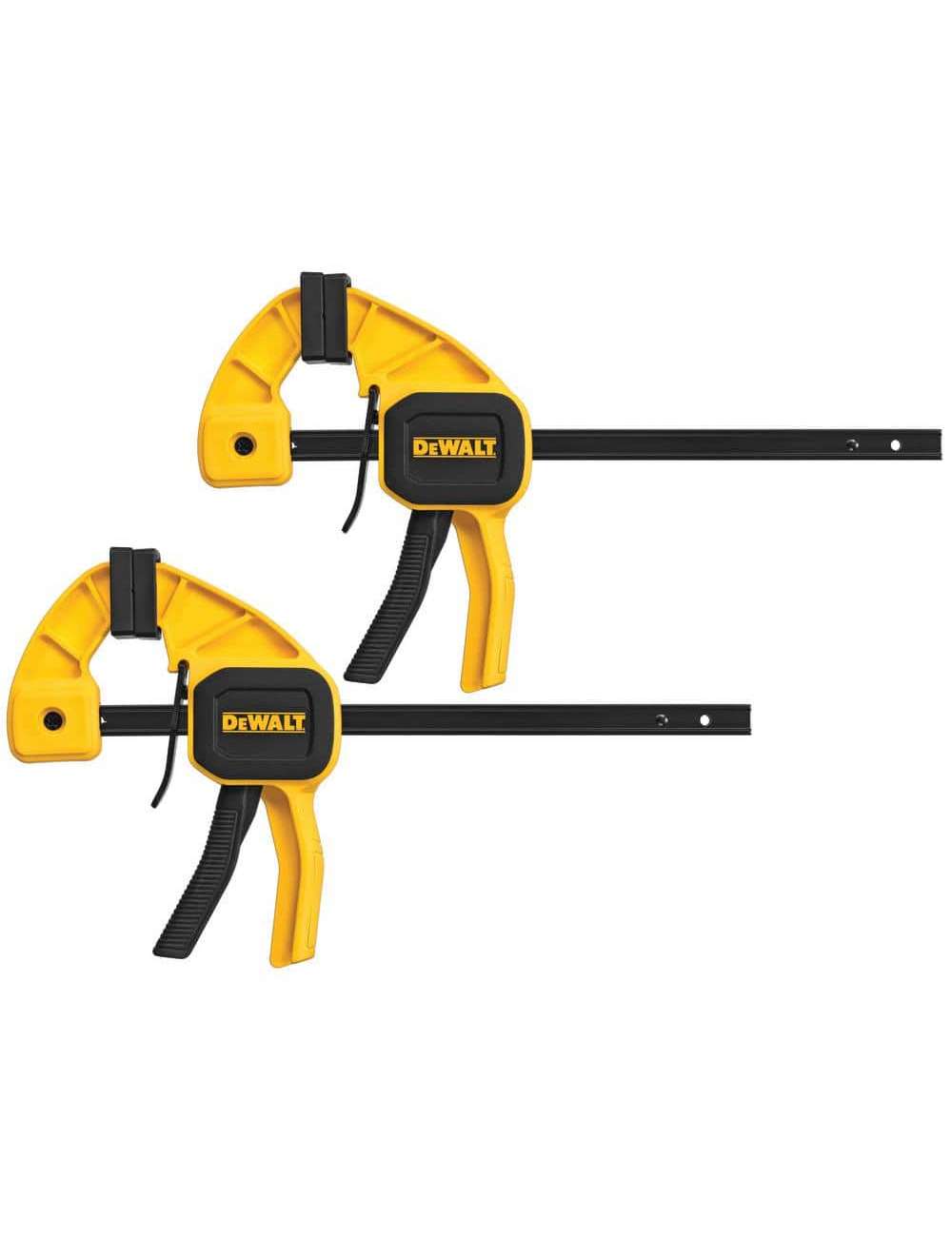 6 in. 100 lbs. Trigger Clamps (2 Pack) with 2.43 in Throat Depth